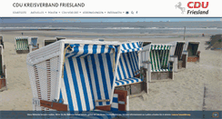 Desktop Screenshot of cdu-friesland.de