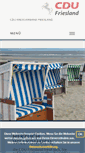 Mobile Screenshot of cdu-friesland.de